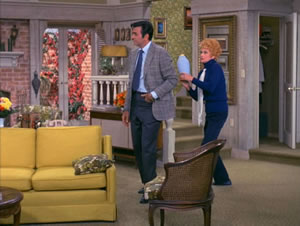 Mike Connors and Lucille Ball's